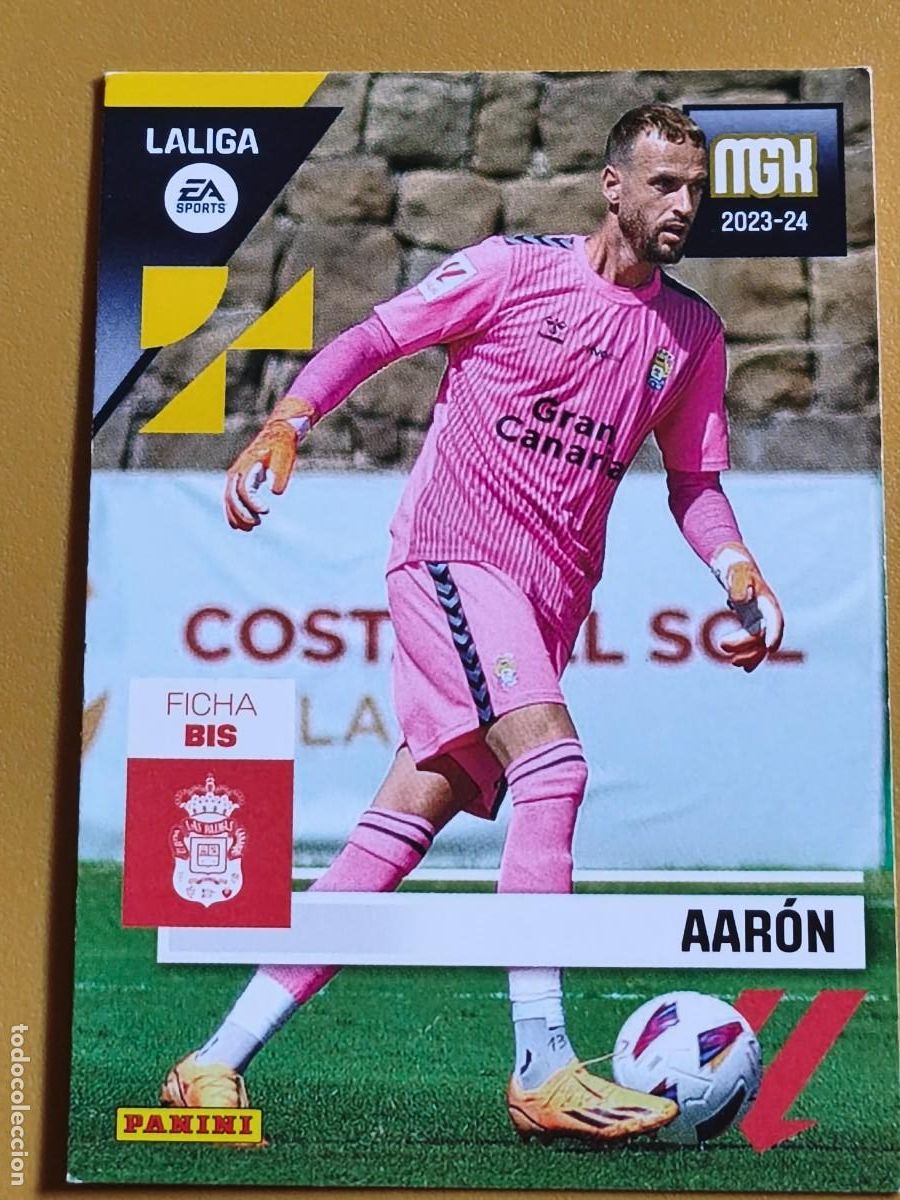 Cromos de F&uacute;tbol: aaron, 2023 24 ficha bis