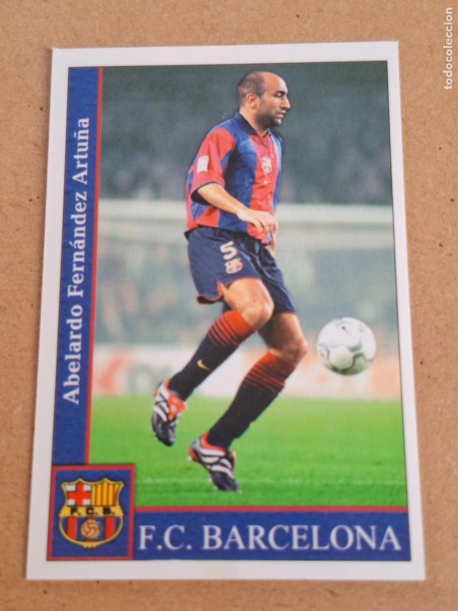 Cromos de F&uacute;tbol: MUNDICROMO 2001 2002 01 02 - 69 ABELARDO - FC. BARCELONA