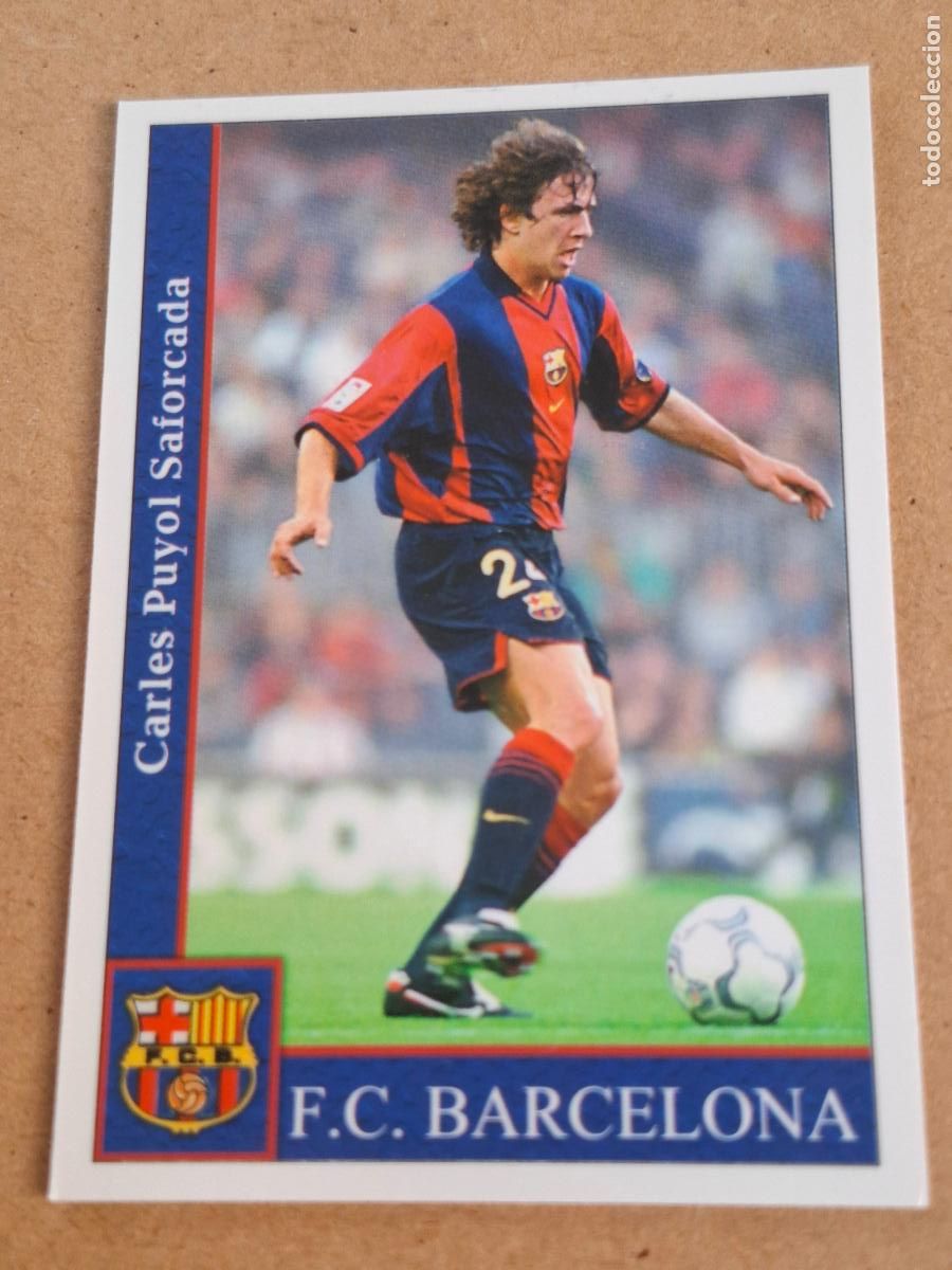 Cromos de F&uacute;tbol: MUNDICROMO 2001 2002 01 02 - 70 PUYOL - FC. BARCELONA