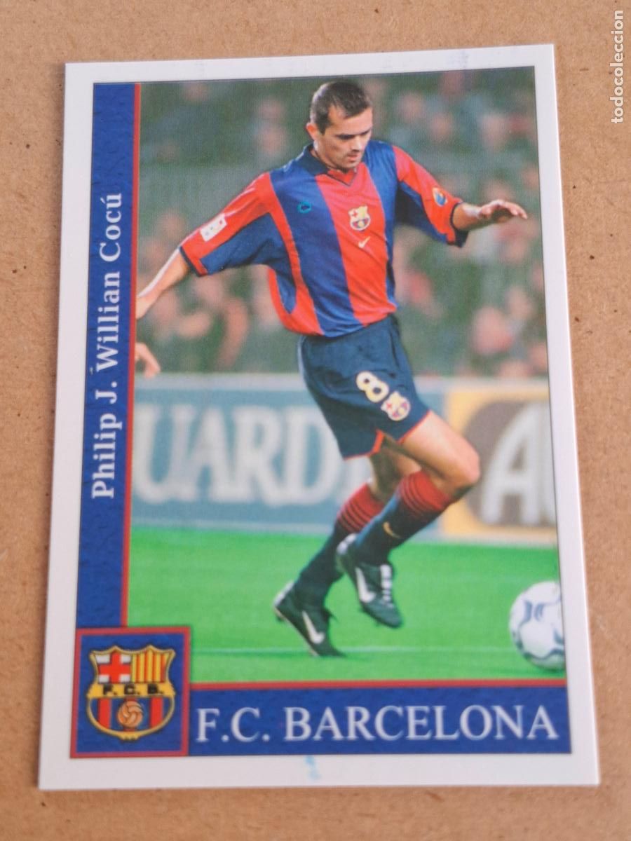Cromos de F&uacute;tbol: MUNDICROMO 2001 2002 01 02 - 71 COCU - FC. BARCELONA