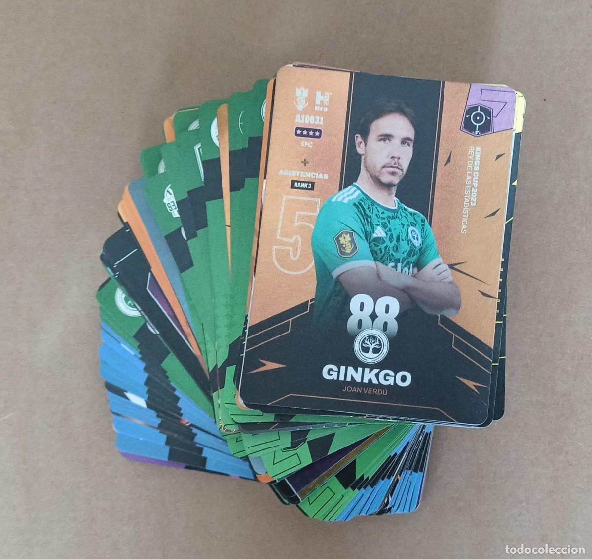 Cromos de F&uacute;tbol: 120 CROMOS KINGS LEAGUE INFOJOBS 2023 2024 KOLEX 1&ordm; EDICION IBAI VERDU