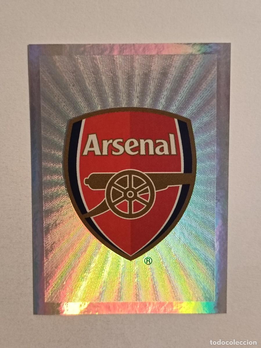 Cromos de F&uacute;tbol: #392 ESCUDO (ARSENAL) UEFA CHAMPIONS LEAGUE 2015/2016 TOPPS