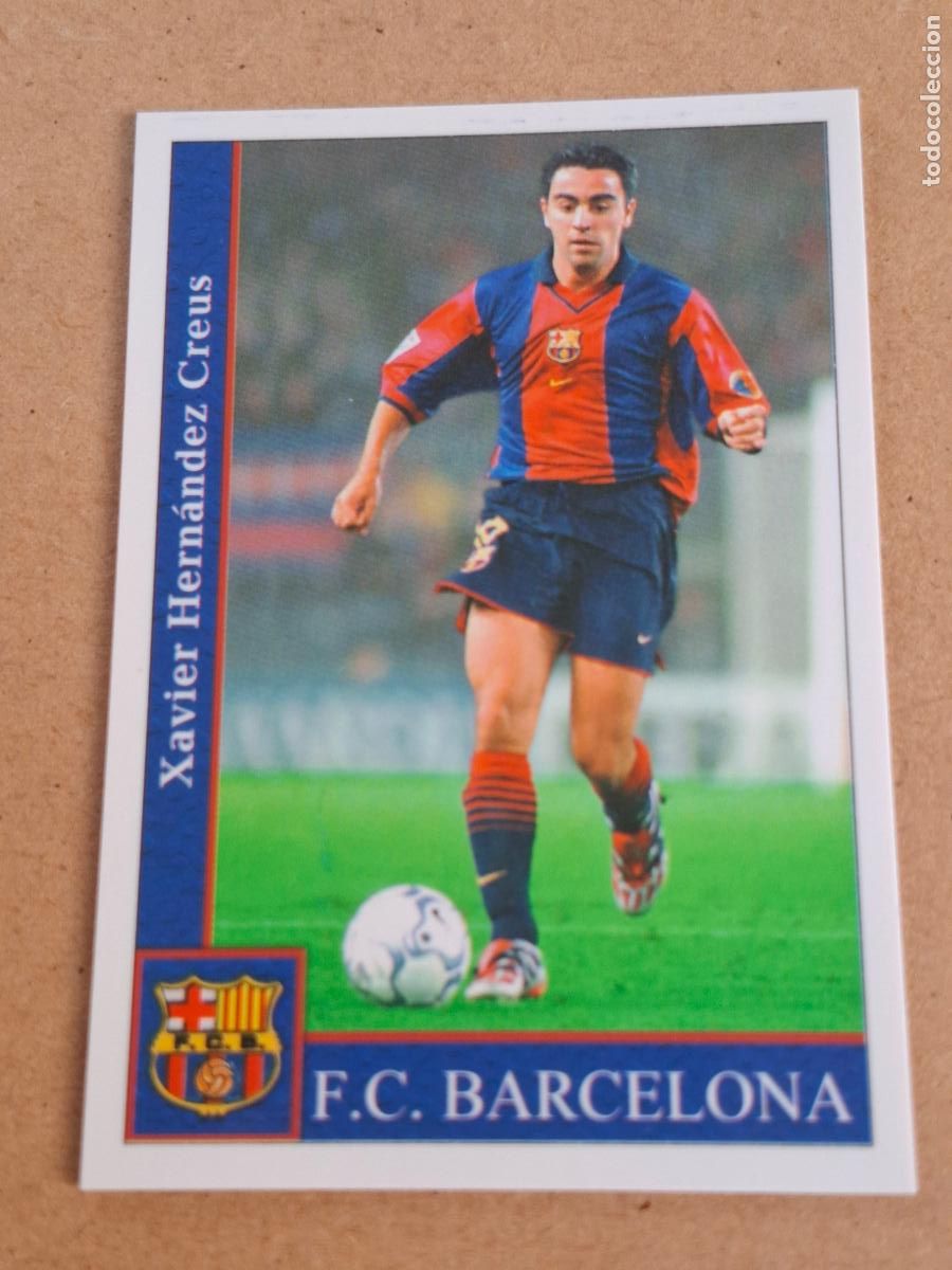 Cromos de F&uacute;tbol: MUNDICROMO 2001 2002 01 02 - 72 XAVI - FC. BARCELONA