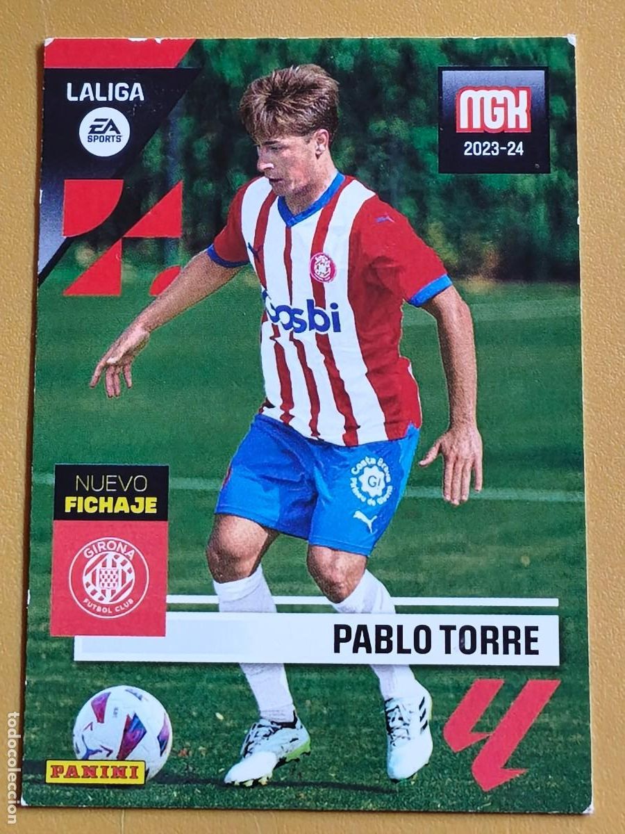 Cromos de F&uacute;tbol: pablo torre, 2023 24 nuevo fichaje