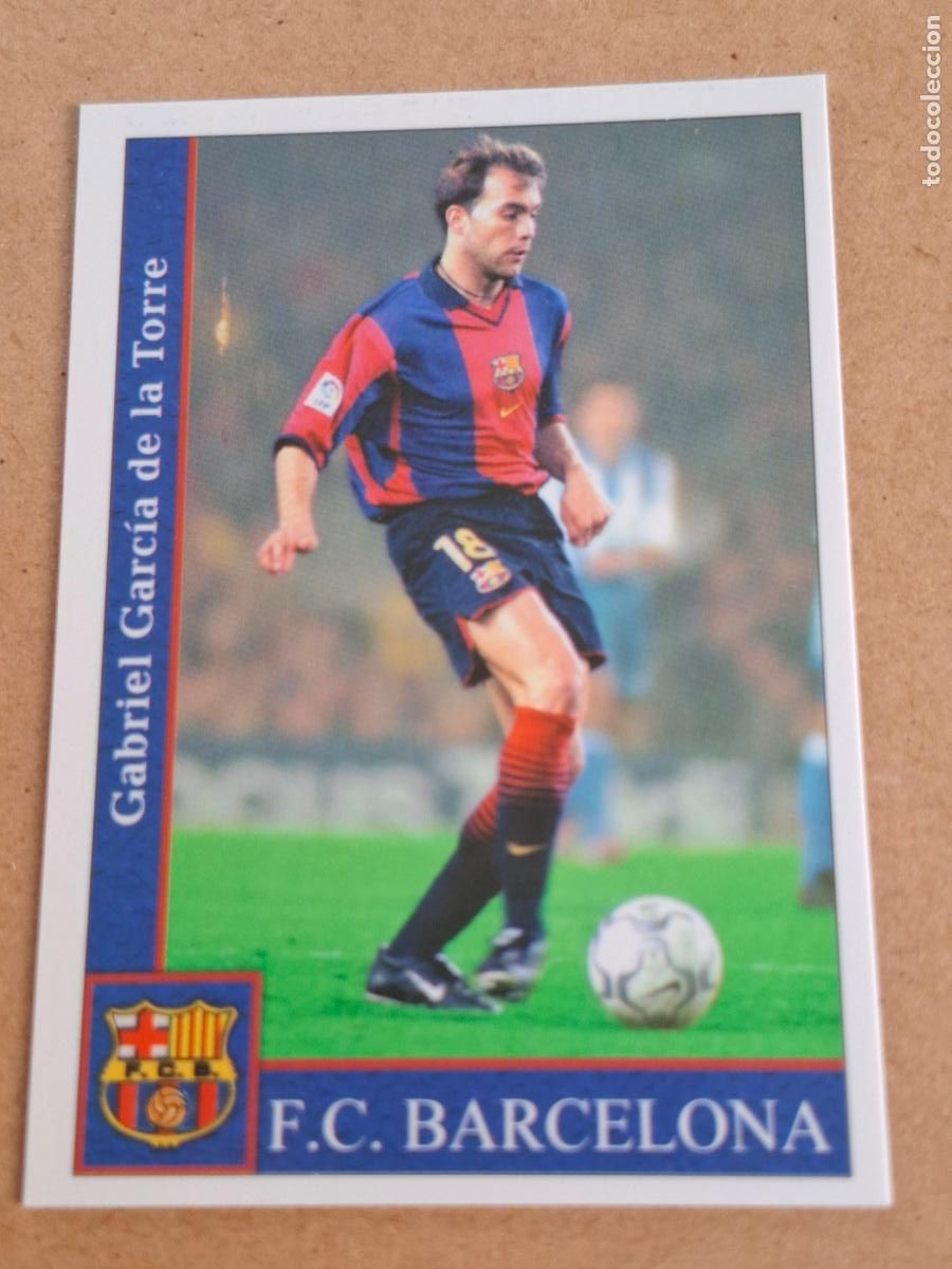 Cromos de F&uacute;tbol: MUNDICROMO 2001 2002 01 02 - 73 GABRI - FC. BARCELONA