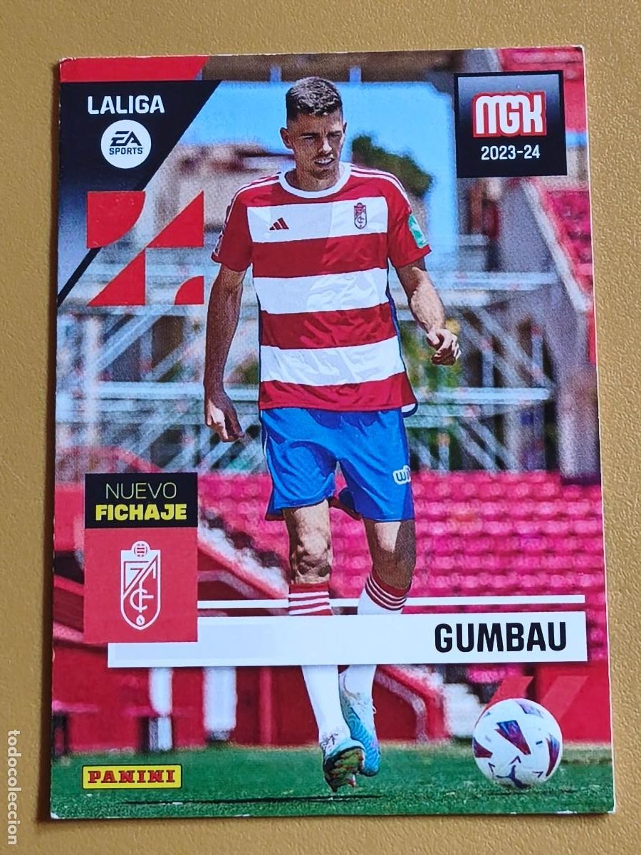 Cromos de F&uacute;tbol: gumbau, 2023 24 nuevo fichaje