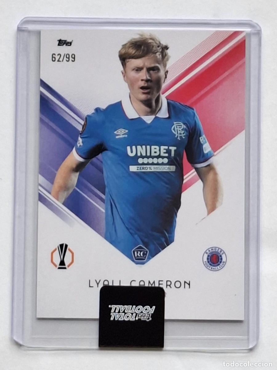 Cromos de F&uacute;tbol: Numerada 62/99 Rookie Series 2 UCC #1085 LYALL CAMERON (Rangers) - TOPPS Total Football 2025-26