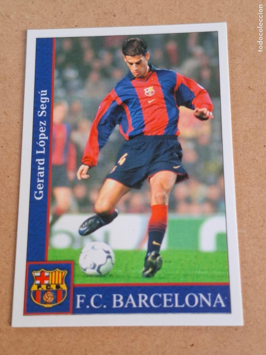 Cromos de F&uacute;tbol: MUNDICROMO 2001 2002 01 02 - 75 GERARD - FC. BARCELONA