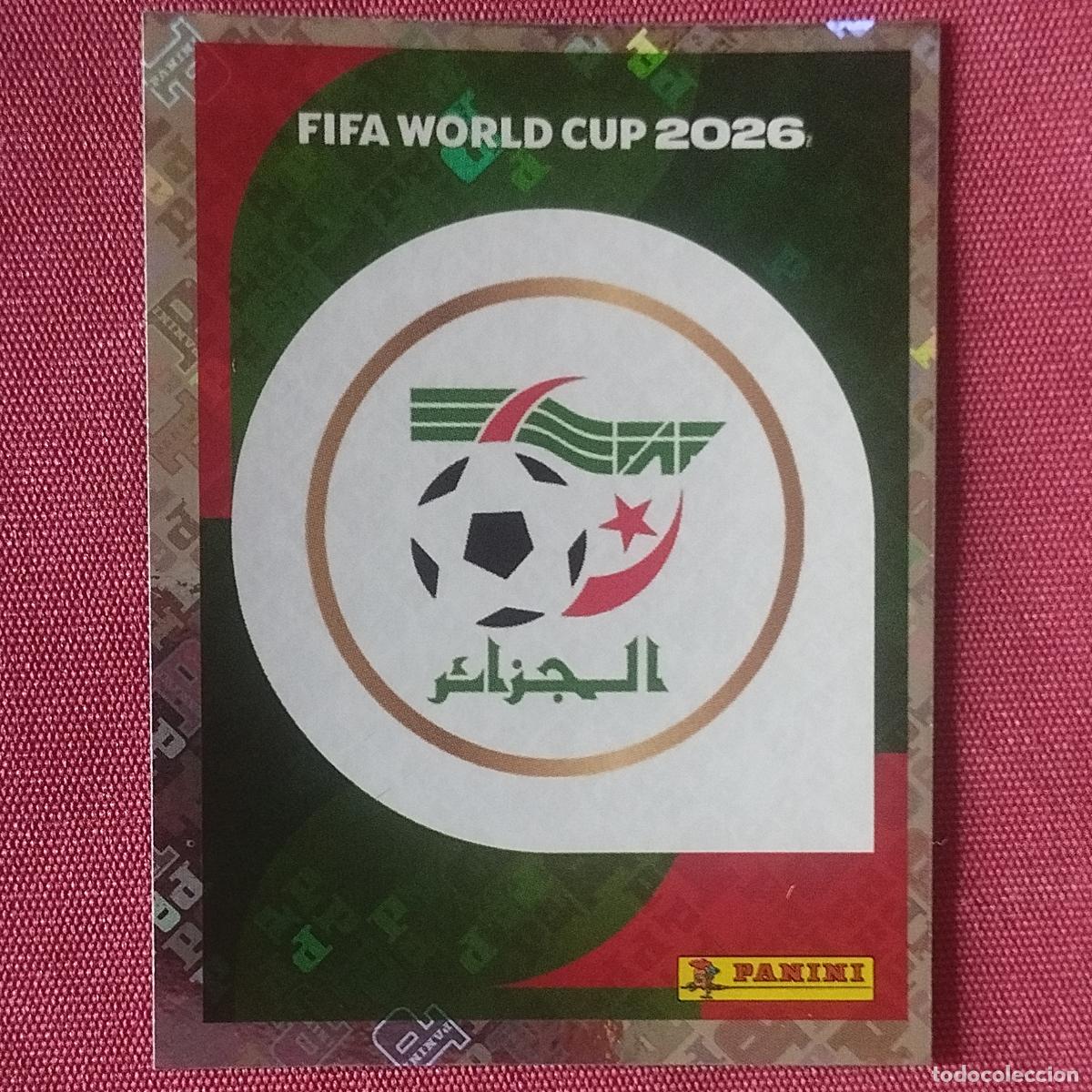 Cromos de F&uacute;tbol: ESCUDO ARGELIA - ALG 1 - MUNDIAL - FIFA WORLD CUP - 2026