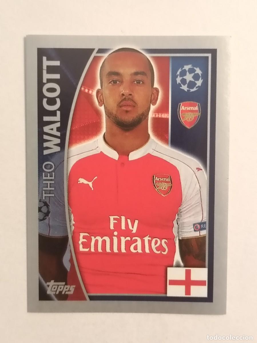 Cromos de F&uacute;tbol: #402 WALCOTT (ARSENAL) UEFA CHAMPIONS LEAGUE 2015/2016 TOPPS