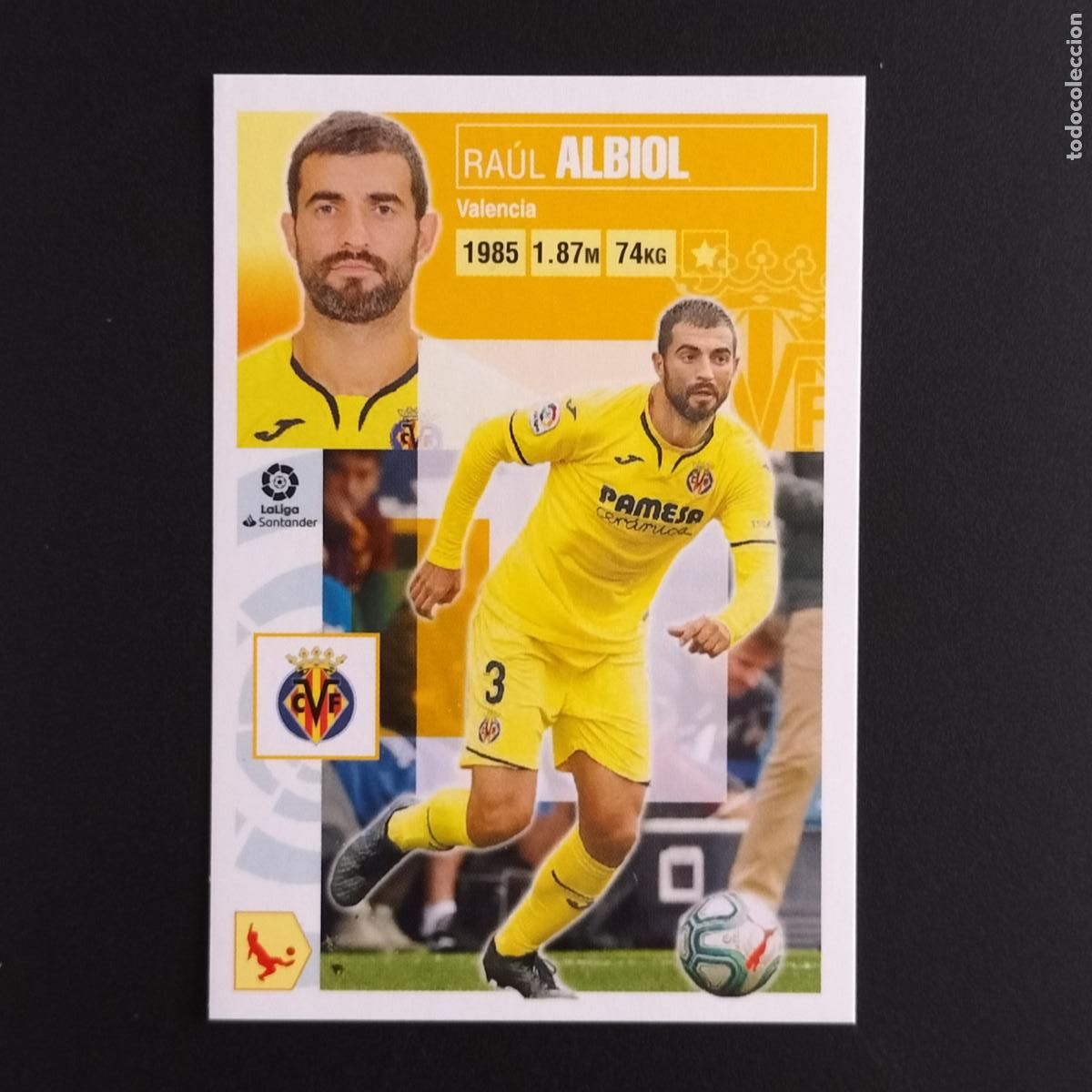 Cromos de F&uacute;tbol: N&ordm; 8 RAUL ALBIOL VILLARREAL CROMOS LALIGA SANTANDER ESTE 2020 2021 20 21 LIGA PANINI