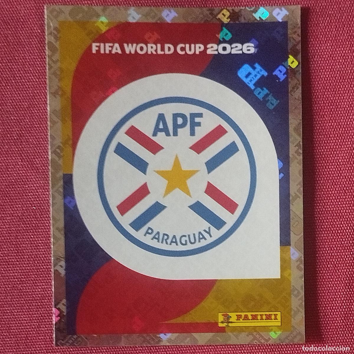 Cromos de F&uacute;tbol: ESCUDO PARAGUAY - PAR 1 - MUNDIAL - FIFA WORLD CUP - 2026