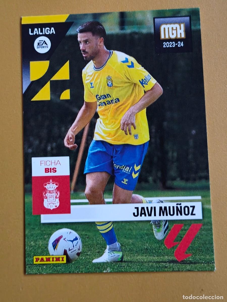 Cromos de F&uacute;tbol: javi mu&ntilde;oz, 2023 24 ficha bis