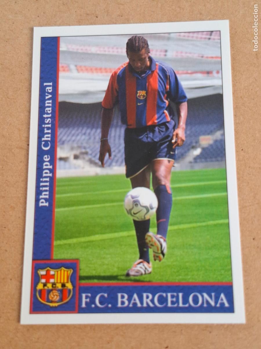Cromos de F&uacute;tbol: MUNDICROMO 2001 2002 01 02 - 79 CHRISTANVAL - FC. BARCELONA