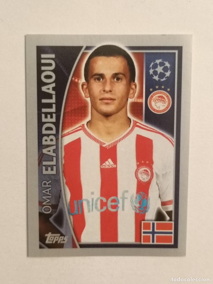 Cromos de F&uacute;tbol: #409 ELABDELLAOUI (OLYMPIACOS) UEFA CHAMPIONS LEAGUE 2015/2016 TOPPS