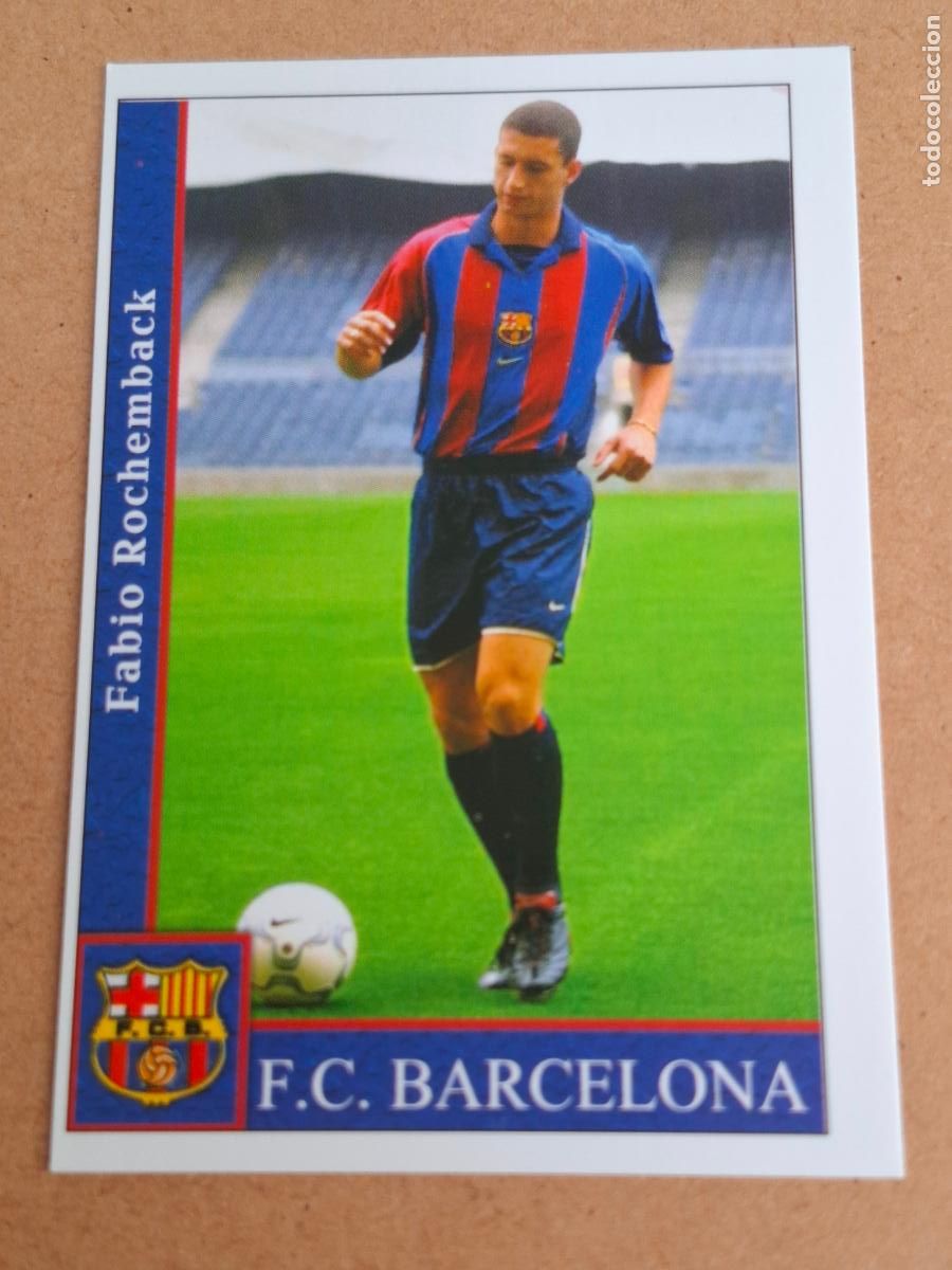 Cromos de F&uacute;tbol: MUNDICROMO 2001 2002 01 02 - 80 ROCHEMBACK - FC. BARCELONA
