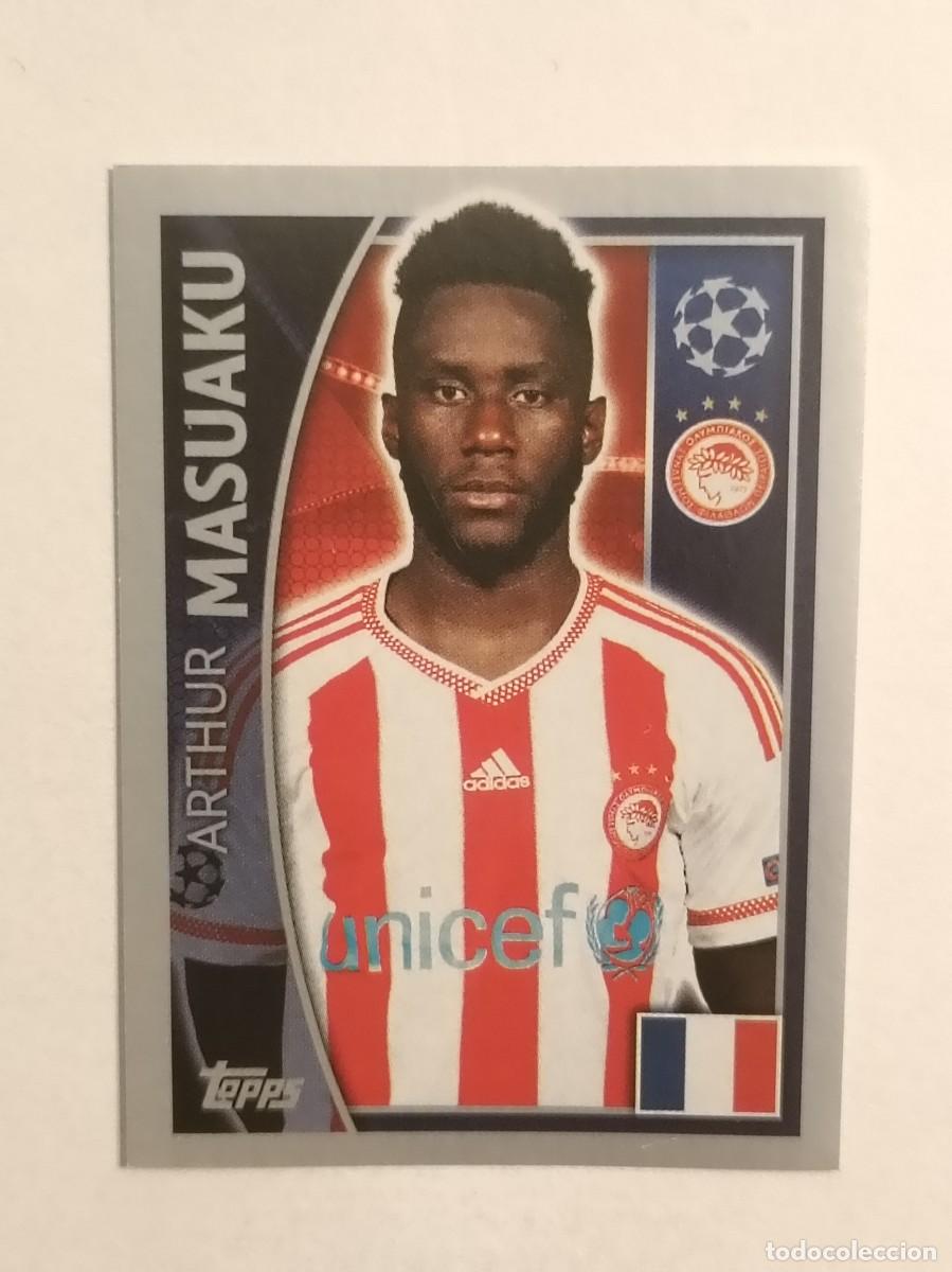 Cromos de F&uacute;tbol: #410 MASUAKU (OLYMPIACOS) UEFA CHAMPIONS LEAGUE 2015/2016 TOPPS