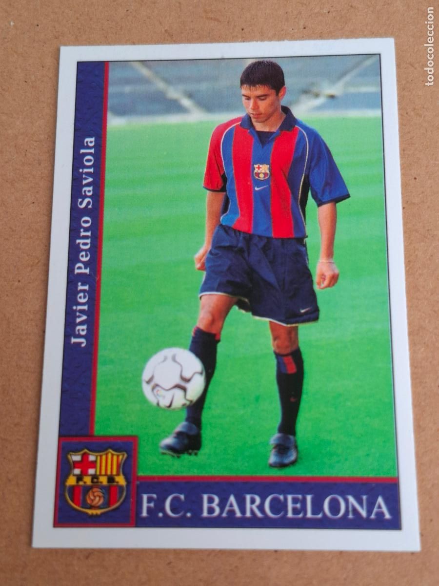 Cromos de F&uacute;tbol: MUNDICROMO 2001 2002 01 02 - 82 SAVIOLA ( ROOKIE ) - FC. BARCELONA