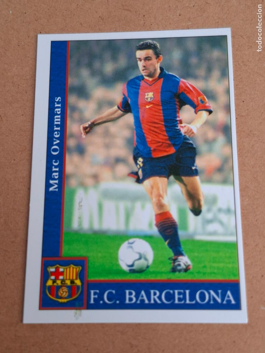 Cromos de F&uacute;tbol: MUNDICROMO 2001 2002 01 02 - 83 OVERMARS - FC. BARCELONA