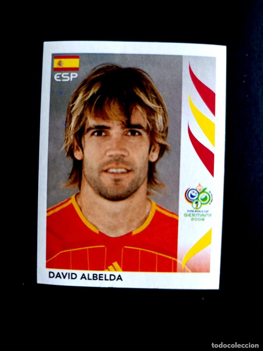 Cromos de F&uacute;tbol: 539 DAVID ALBELDA (ESPA&Ntilde;A) MUNDIAL ALEMANIA 2006 - PANINI STICKER - FIFA WORLD CUP GERMANY 2006
