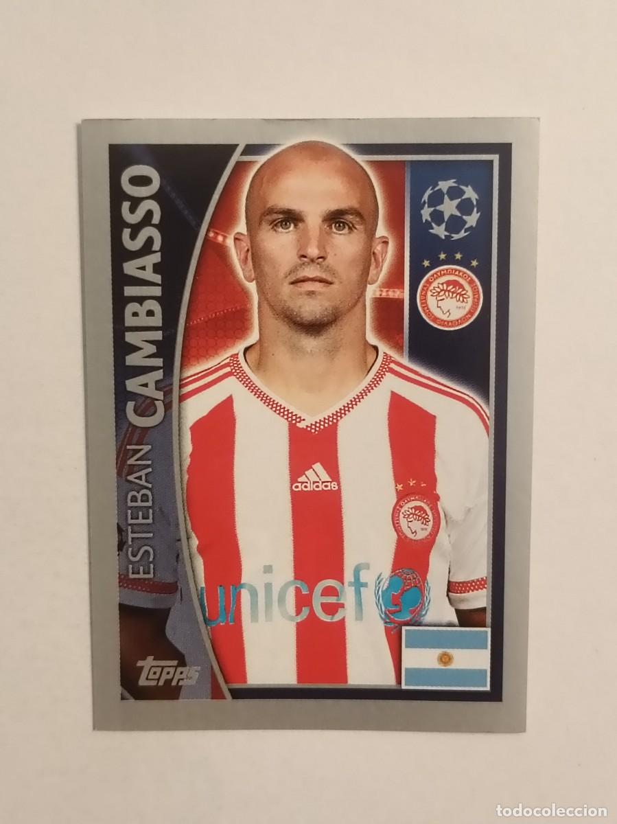 Cromos de F&uacute;tbol: #415 CAMBIASSO (OLYMPIACOS) UEFA CHAMPIONS LEAGUE 2015/2016 TOPPS