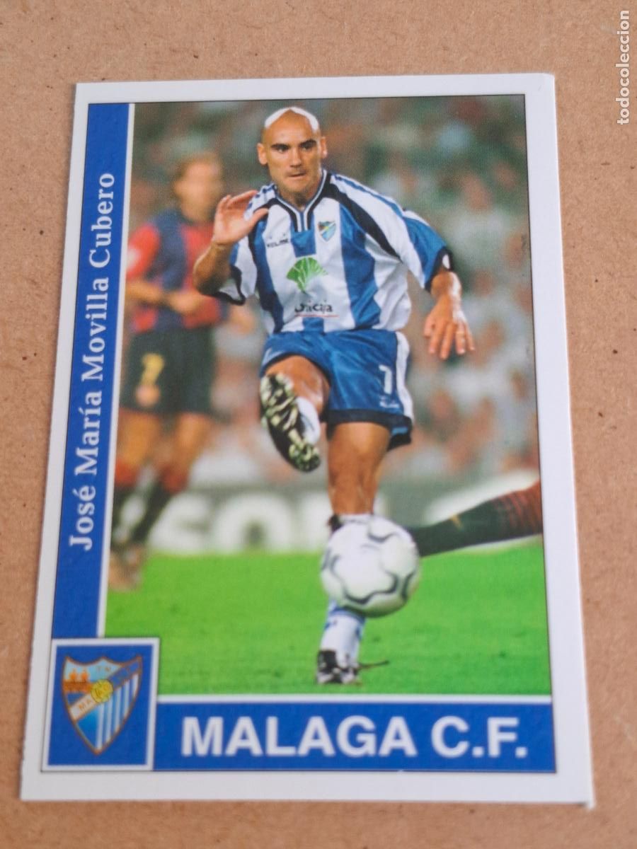 Cromos de F&uacute;tbol: MUNDICROMO 2001 2002 01 02 - 158 MOVILLA ( BAJA ) - M&Aacute;LAGA CF