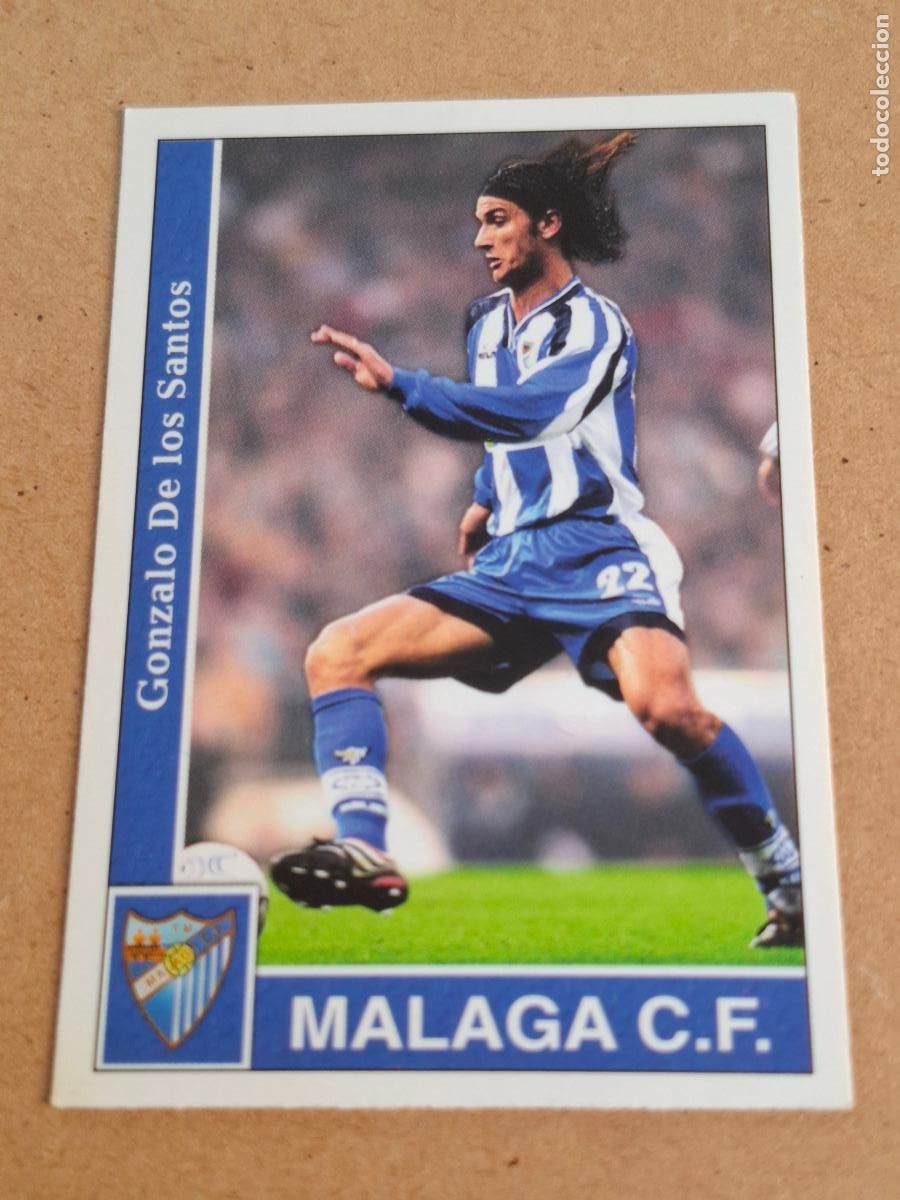 Cromos de F&uacute;tbol: MUNDICROMO 2001 2002 01 02 - 161 DE LOS SANTOS ( BAJA ) - M&Aacute;LAGA CF