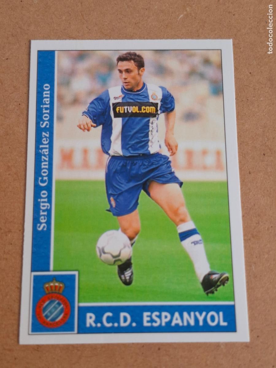 Cromos de F&uacute;tbol: MUNDICROMO 2001 2002 01 02 - 180 SERGIO ( BAJA ) - RCD. ESPANYOL