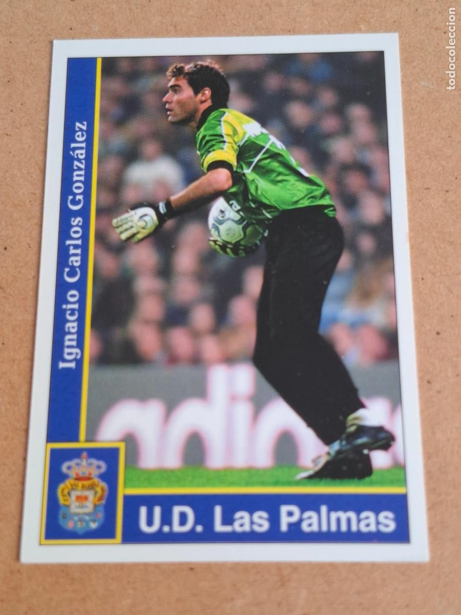 Cromos de F&uacute;tbol: MUNDICROMO 2001 2002 01 02 - 213 NACHO GONZ&Aacute;LEZ - U.D. LAS PALMAS