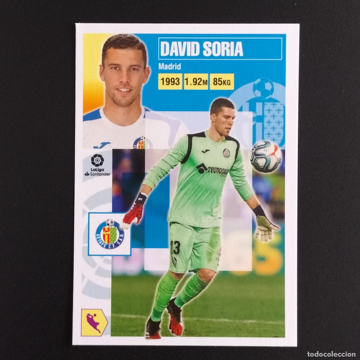 Cromos de F&uacute;tbol: N&ordm; 2 DAVID SORIA GETAFE CROMOS LALIGA SANTANDER ESTE 2020 2021 20 21 LIGA PANINI
