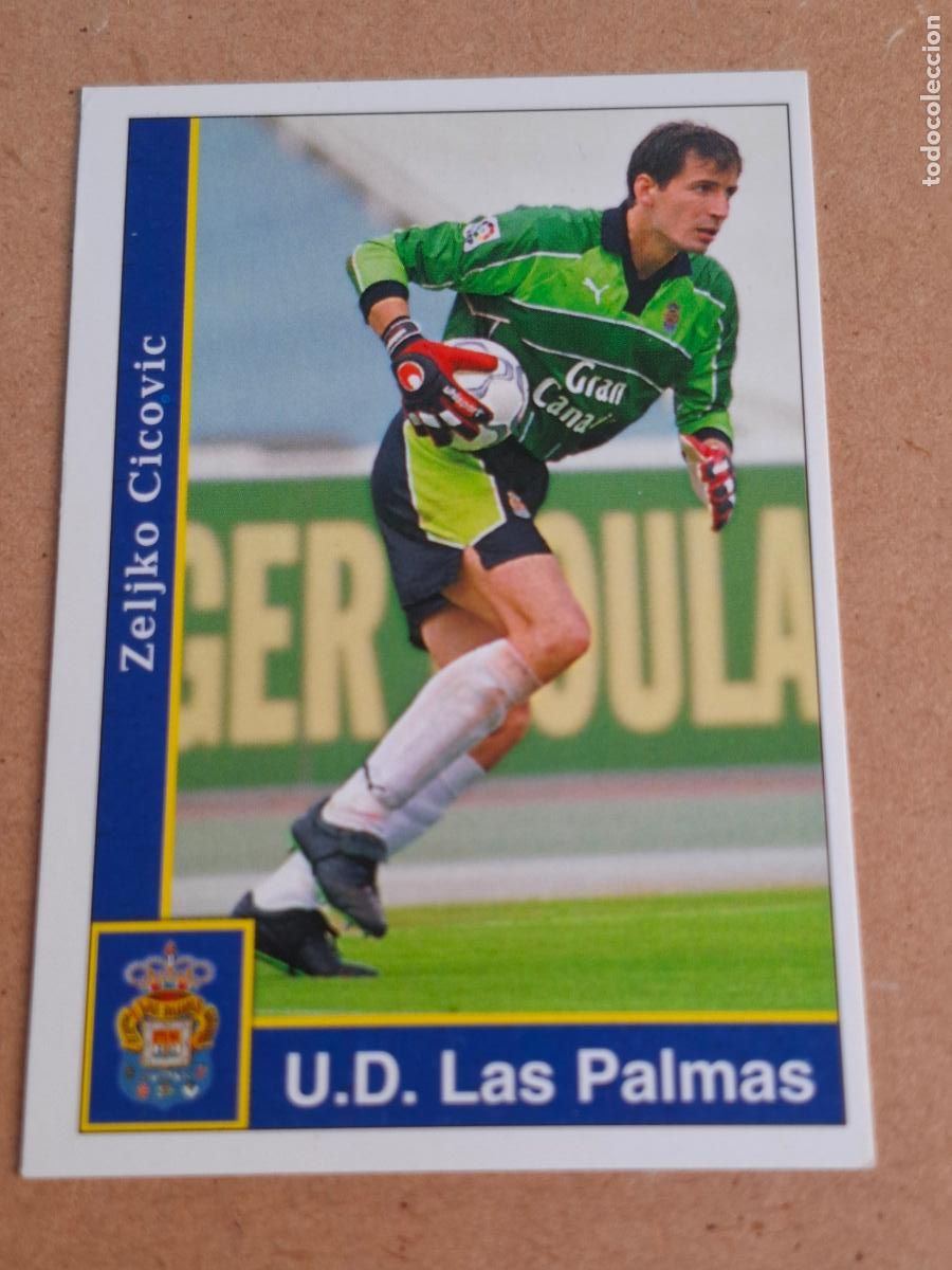 Cromos de F&uacute;tbol: MUNDICROMO 2001 2002 01 02 - 214 CICOVIC ( CORREGIDO ) - U.D. LAS PALMAS