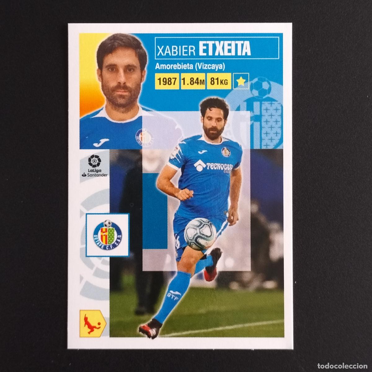 Cromos de F&uacute;tbol: N&ordm; 5 ETXEITA GETAFE CROMOS LALIGA SANTANDER ESTE 2020 2021 20 21 LIGA PANINI