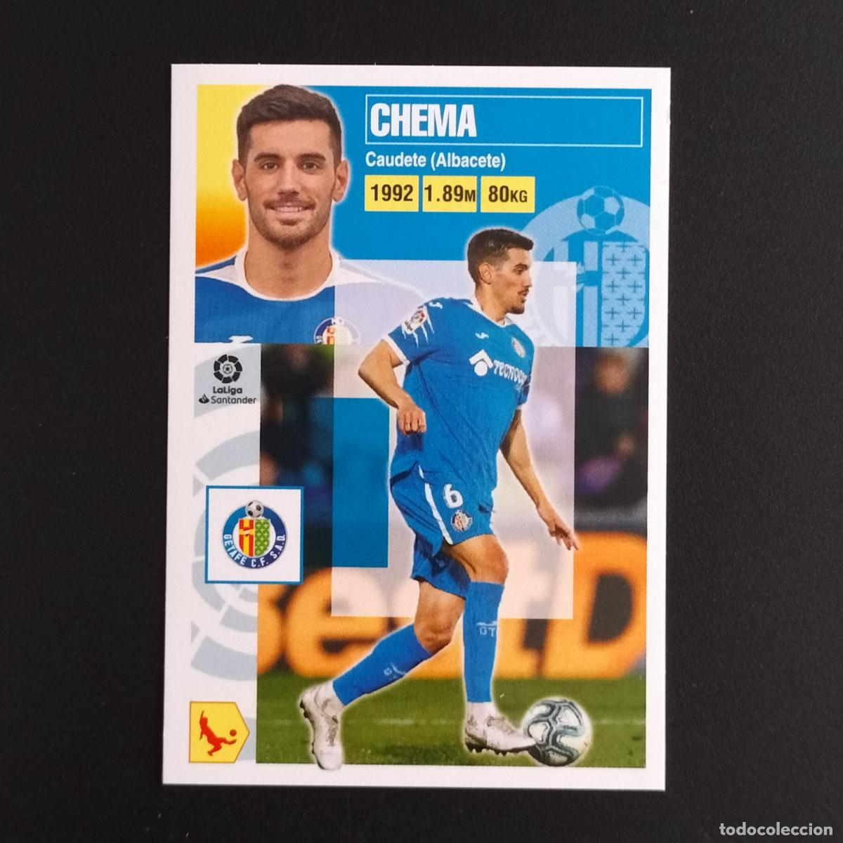 Cromos de F&uacute;tbol: N&ordm; 6 CHEMA GETAFE CROMOS LALIGA SANTANDER ESTE 2020 2021 20 21 LIGA PANINI