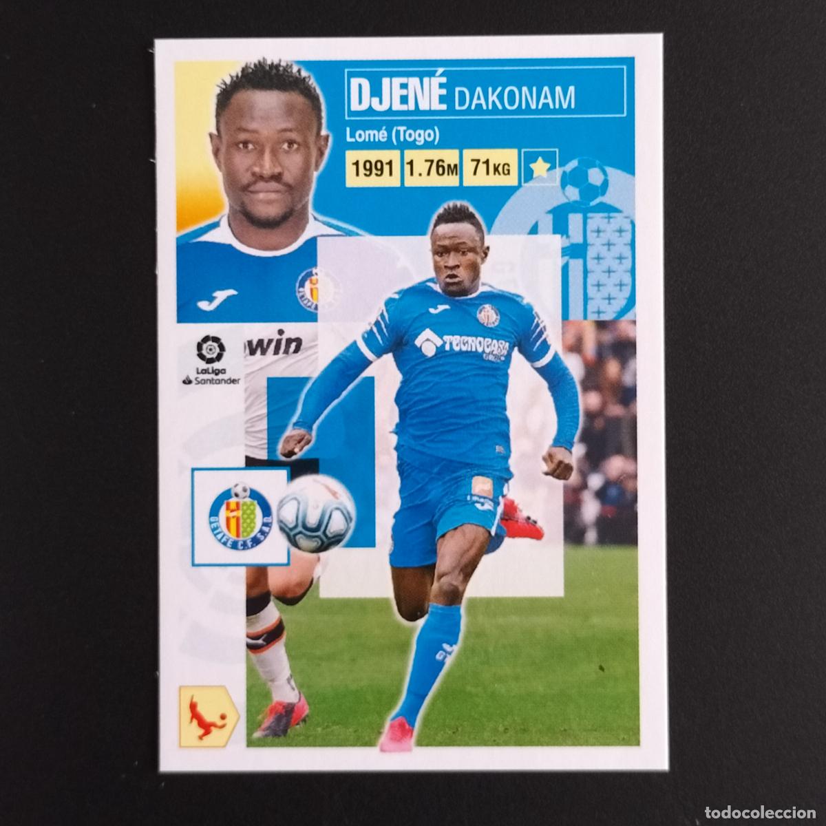Cromos de F&uacute;tbol: N&ordm; 7 DJENE GETAFE CROMOS LALIGA SANTANDER ESTE 2020 2021 20 21 LIGA PANINI
