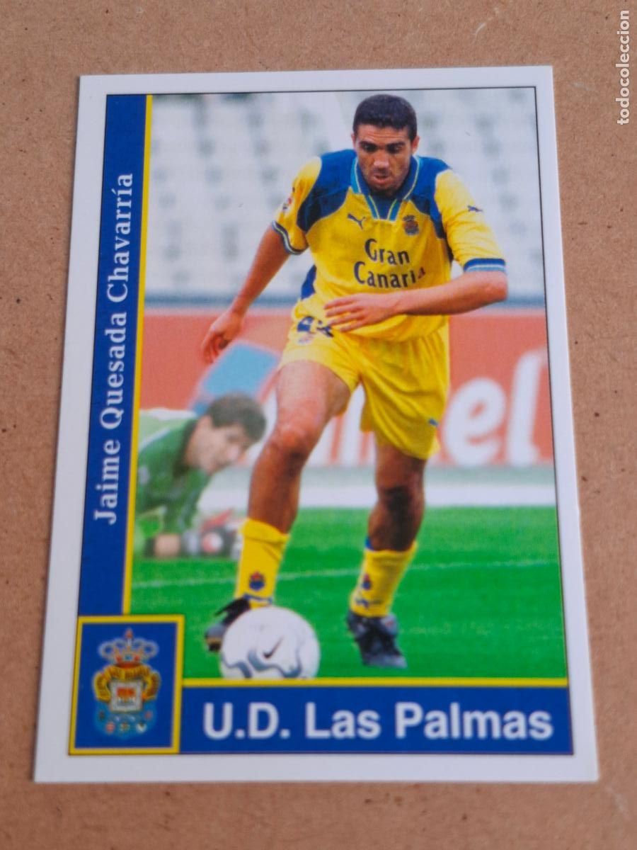 Cromos de F&uacute;tbol: MUNDICROMO 2001 2002 01 02 - 219 JAIME ( ERROR ) - U.D. LAS PALMAS