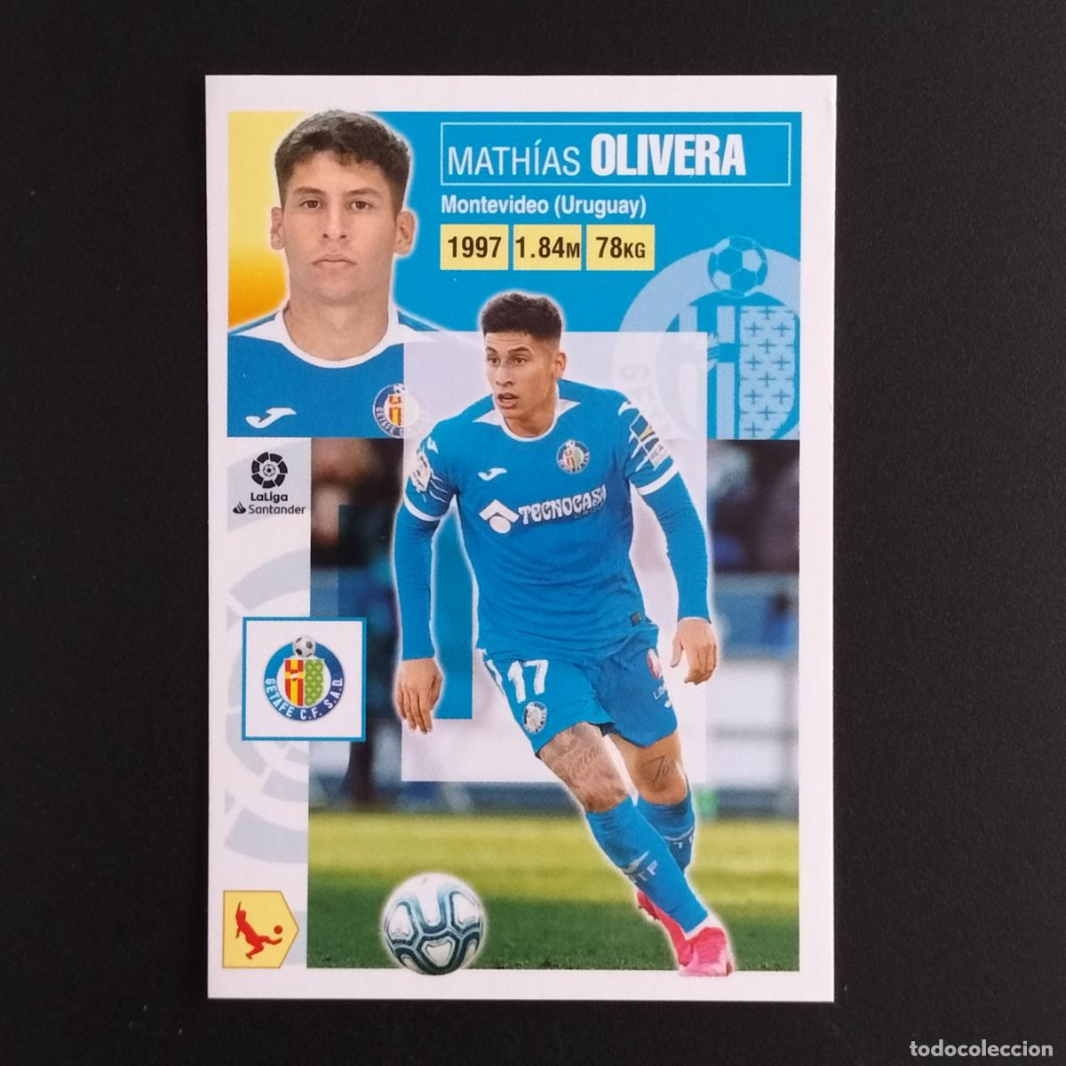 Cromos de F&uacute;tbol: N&ordm; 8 OLIVERA GETAFE CROMOS LALIGA SANTANDER ESTE 2020 2021 20 21 LIGA PANINI