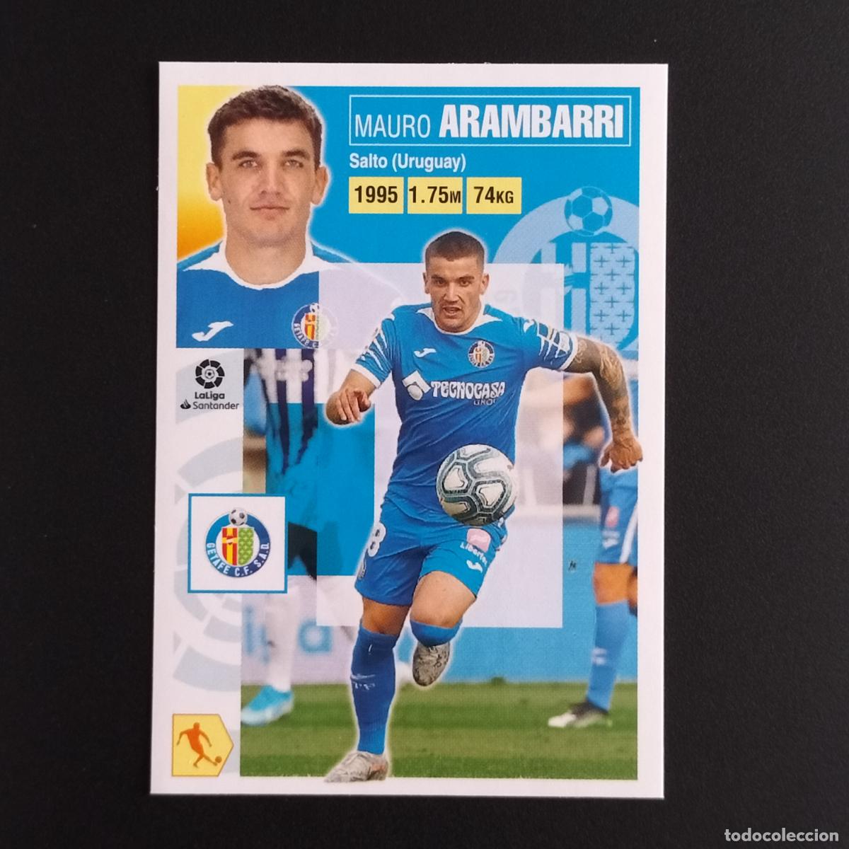 Cromos de F&uacute;tbol: N&ordm; 12 MAURO ARAMBARRI GETAFE CROMOS LALIGA SANTANDER ESTE 2020 2021 20 21 LIGA PANINI