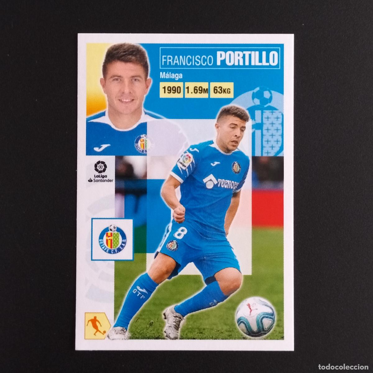 Cromos de F&uacute;tbol: N&ordm; 14 A PORTILLO GETAFE CROMOS LALIGA SANTANDER ESTE 2020 2021 20 21 LIGA PANINI