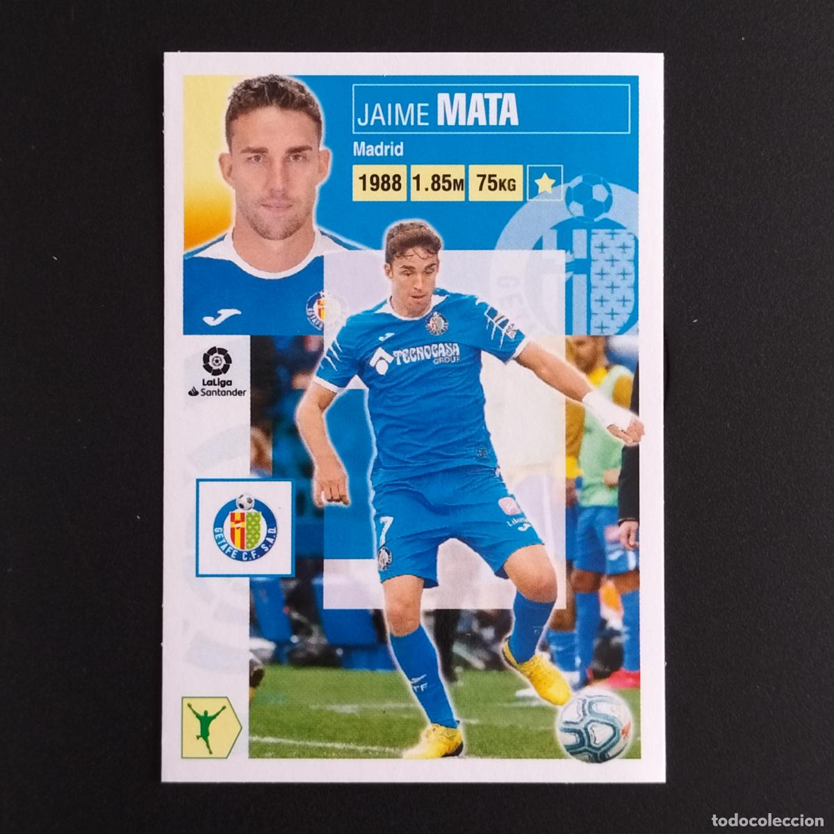 Cromos de F&uacute;tbol: N&ordm; 18 JAIME MATA GETAFE CROMOS LALIGA SANTANDER ESTE 2020 2021 20 21 LIGA PANINI