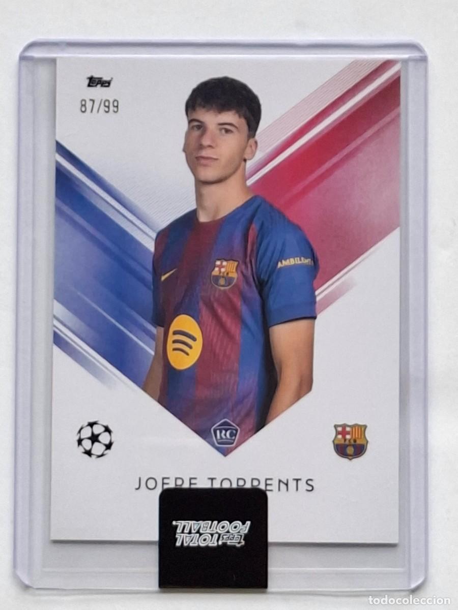 Cromos de F&uacute;tbol: Numerada 87/99 Rookie Series 3 UCC #1436 JOFRE TORRENS (FC Barcelona) TOPPS Total Football 2025-26