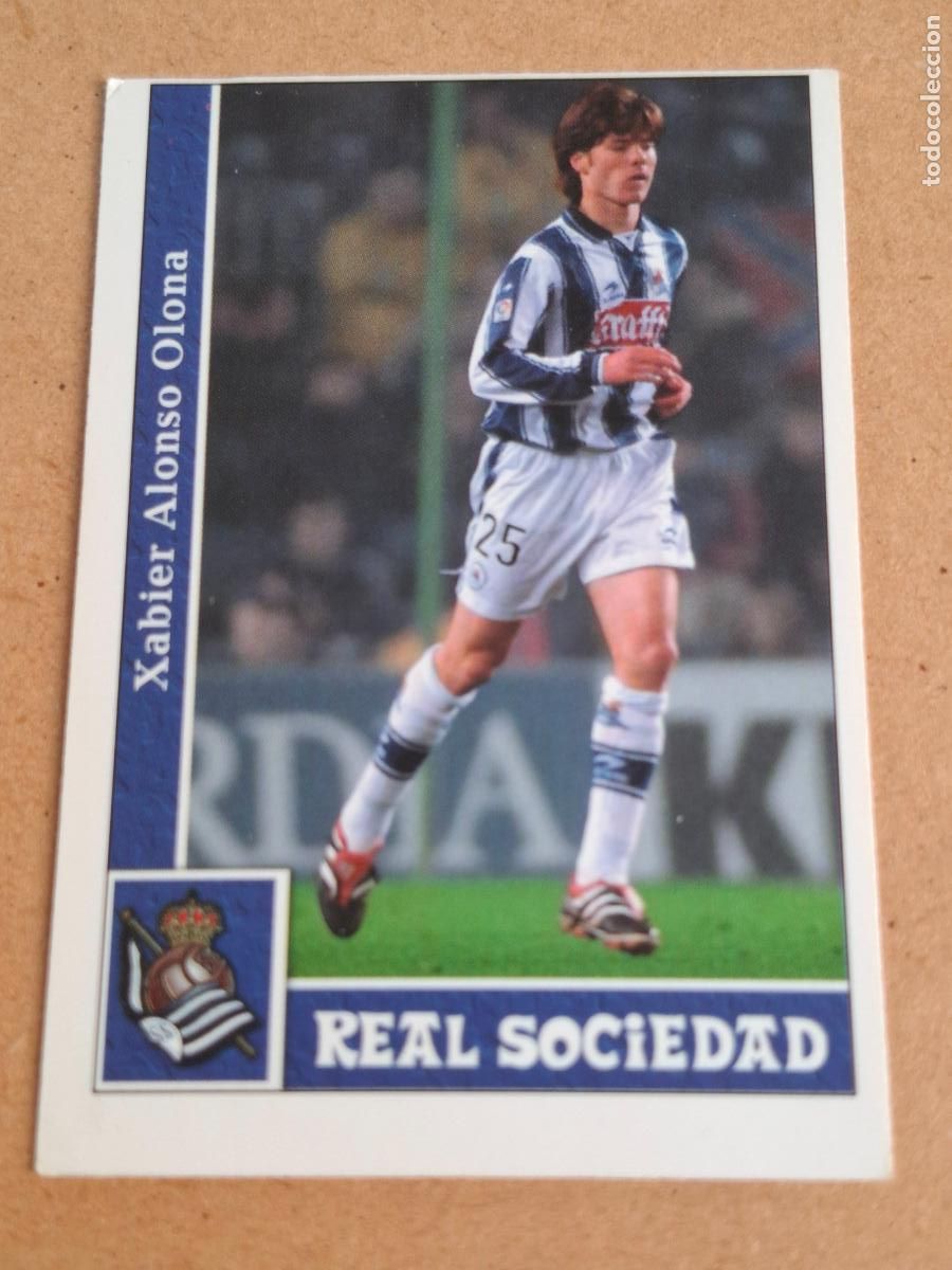 Cromos de F&uacute;tbol: MUNDICROMO 2001 2002 01 02 - 268 XABI ALONSO ( ROOKIE ) - REAL SOCIEDAD