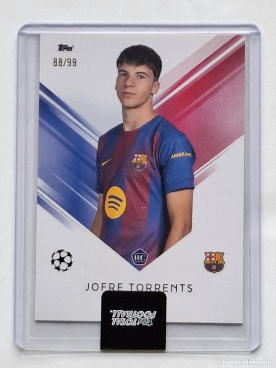 Cromos de F&uacute;tbol: Numerada 88/99 Rookie Series 3 UCC #1436 JOFRE TORRENS (FC Barcelona) TOPPS Total Football 2025-26