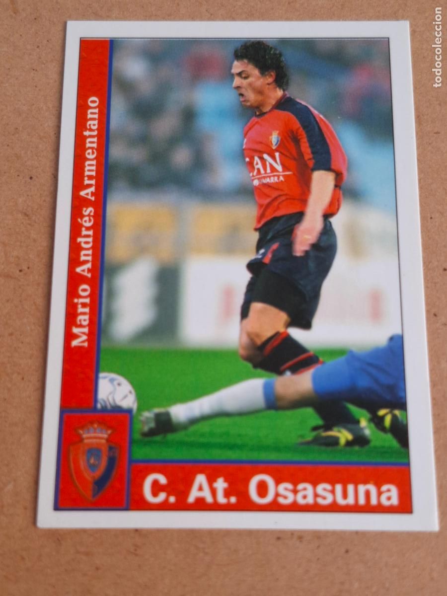 Cromos de F&uacute;tbol: MUNDICROMO 2001 2002 01 02 - 311 ARMENTANO ( ERROR ) - AT. OSASUNA