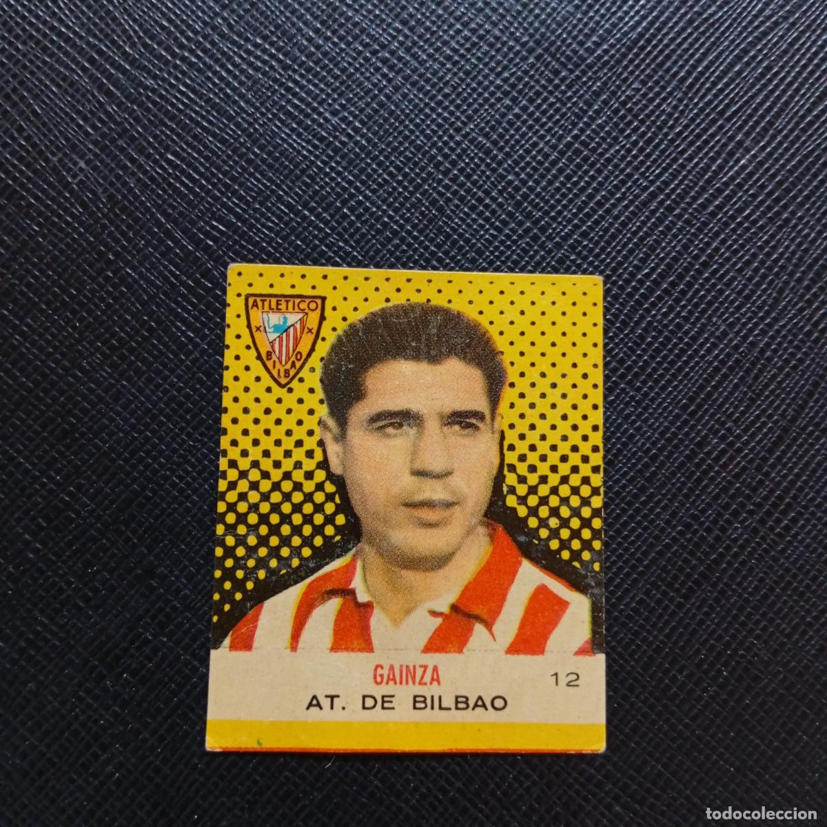 Cromos de F&uacute;tbol: 12 GAINZA BRUGUERA CAMPEONES 1957 1958 CROMO FUTBOL 57 58 - DESPEGADO - A45 PG17