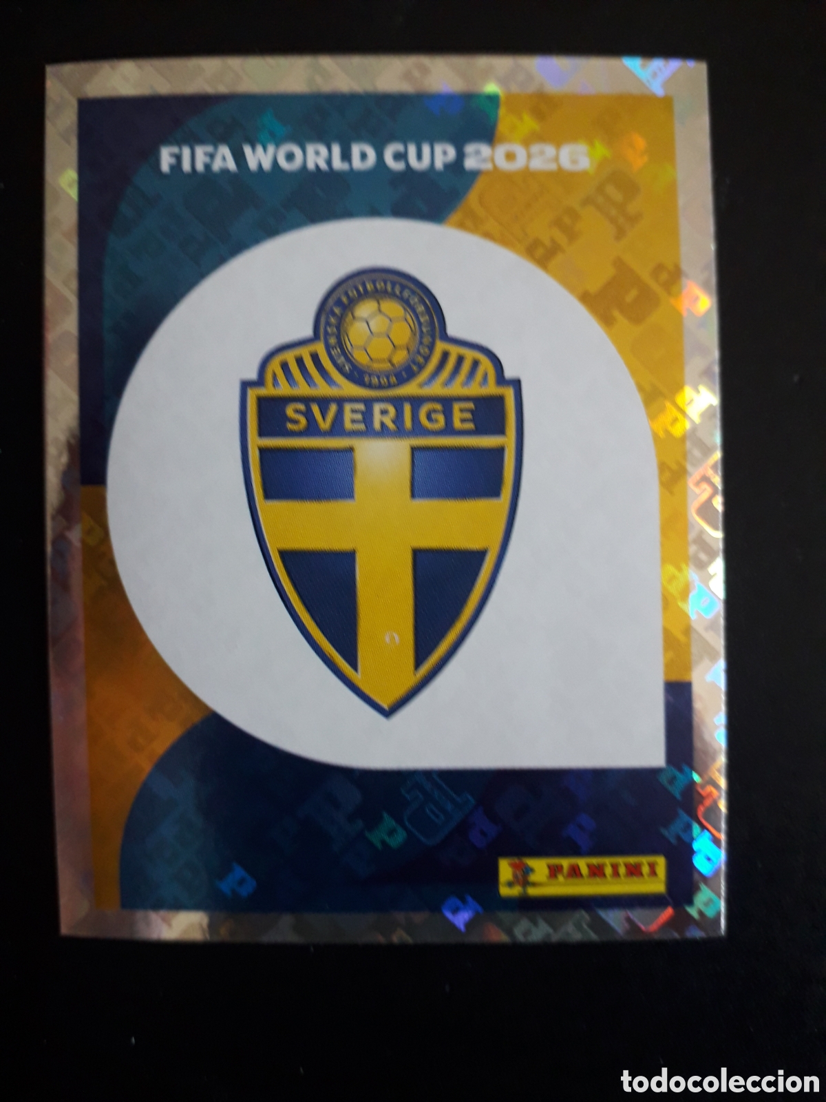 Cromos de F&uacute;tbol: ESCUDO SUECIA SWE 1 MUNDIAL F&Uacute;TBOL 2026 FIFA WORLD CUP PANINI SIN PEGAR PEDIDO M&Iacute;NIMO 3&euro;
