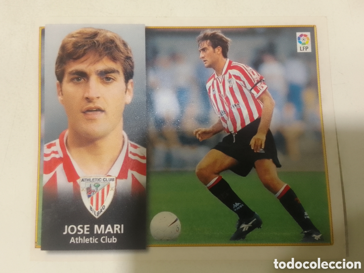 Cromos de F&uacute;tbol: Colecciones Este 98-99 Jos&eacute; Mari &bull; Athletic Club.