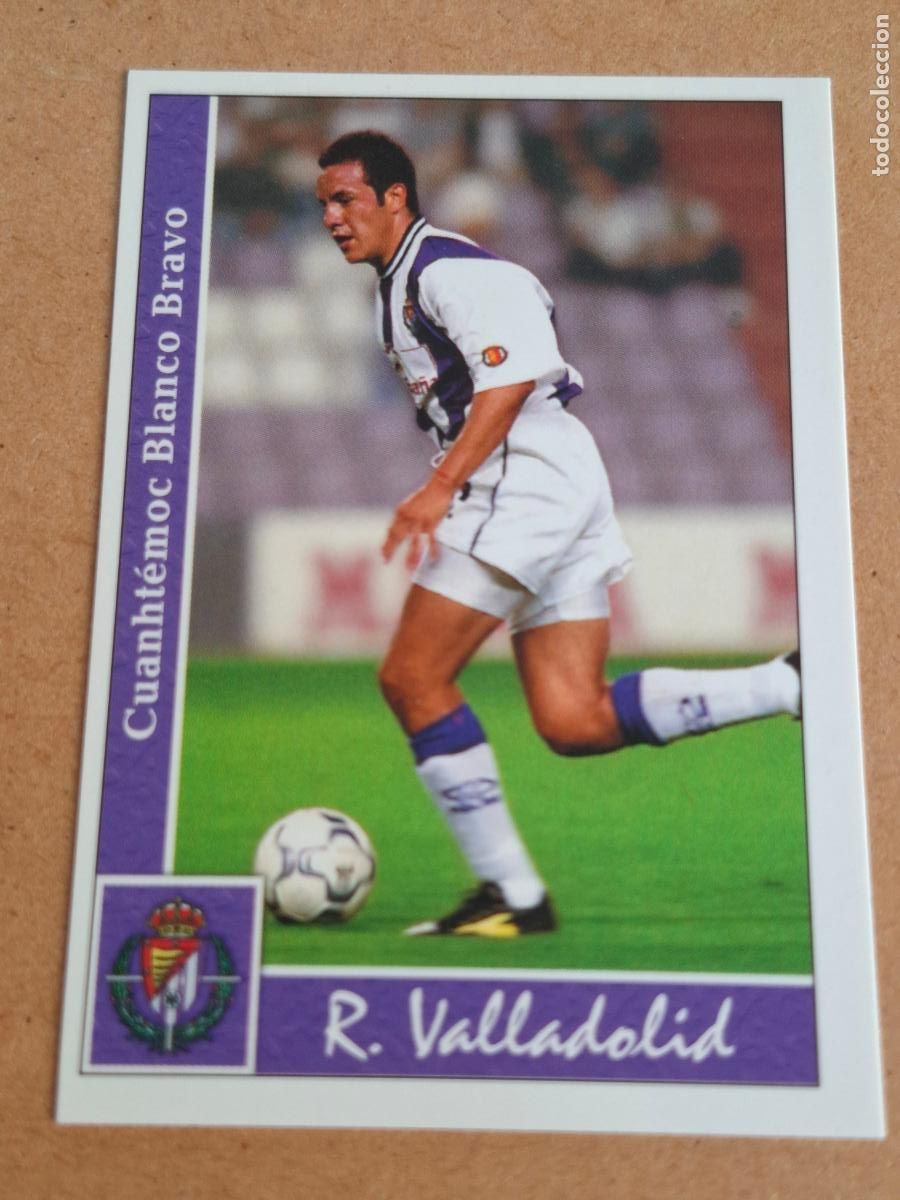 Cromos de F&uacute;tbol: MUNDICROMO 2001 2002 01 02 - 327 BLANCO ( ERROR ) - REAL VALLADOLID