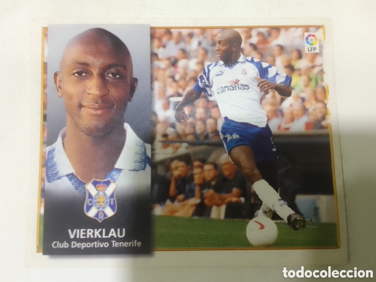 Cromos de F&uacute;tbol: Colecciones Este 98-99 Vierklau &bull; Tenerife.