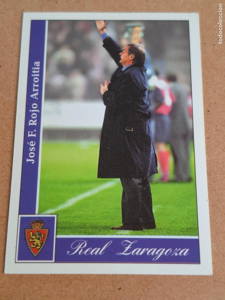Cromos de F&uacute;tbol: MUNDICROMO 2001 2002 01 02 - 338 TXETXU ROJO ( CORREGIDO ) - REAL ZARAGOZA