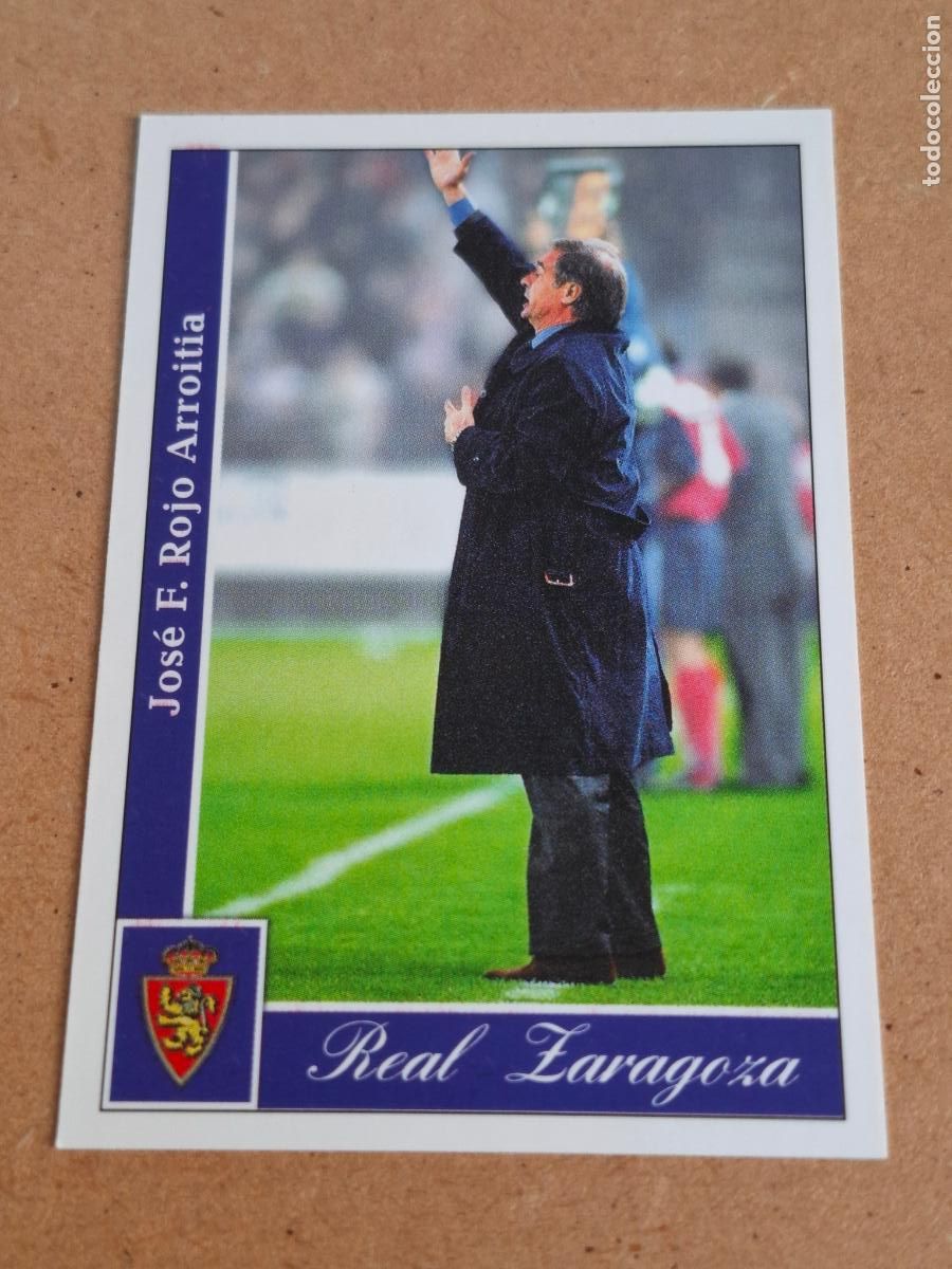 Cromos de F&uacute;tbol: MUNDICROMO 2001 2002 01 02 - 338 TXETXU ROJO ( ERROR TETXU ) - REAL ZARAGOZA